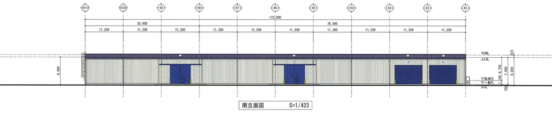 計画立面図